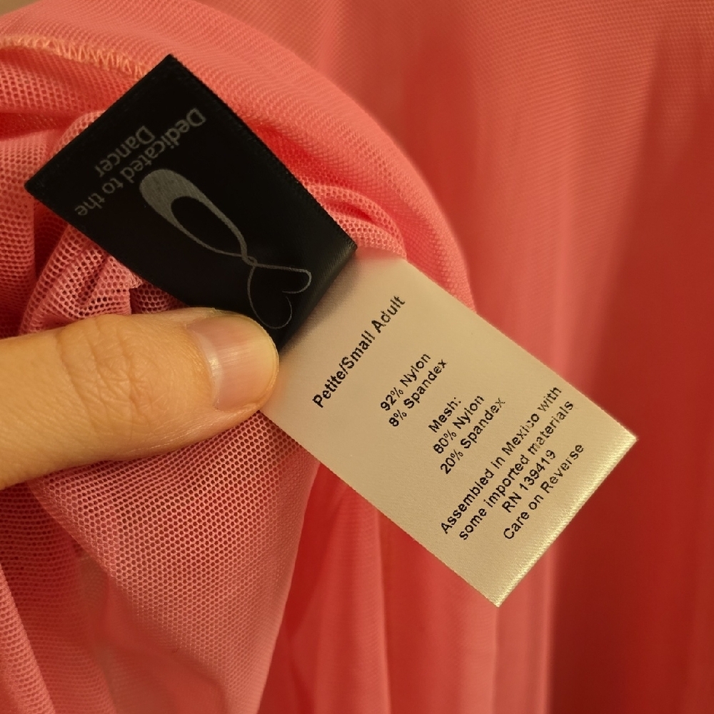 Suffolk Barbie Fashion Doll Pink High-Low Ballet Skirt Size Petite/Adult Small - Picture 5 of 6